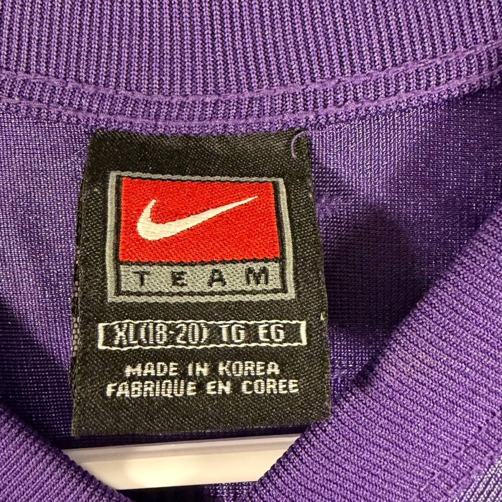 Nike Kids Minnesota Vikings Randy Moss 84 Jersey Purple XL 18-20 Football Mesh - Picture 3 of 8